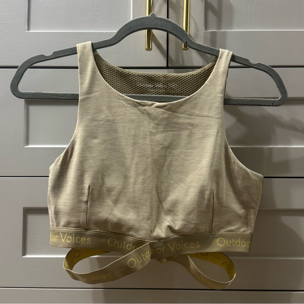 Outdoor Voices TechSweat Crop Top
